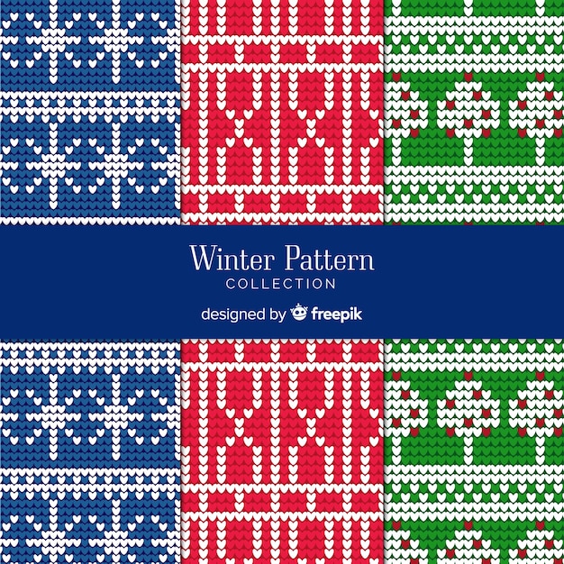 Colección de estampados de invierno