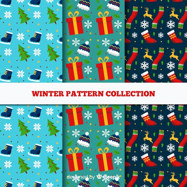 Colección de estampados de invierno