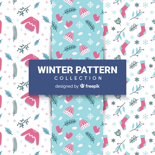 Colección de estampados de invierno