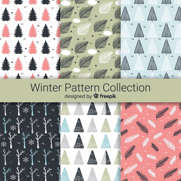 Colección de estampados de invierno