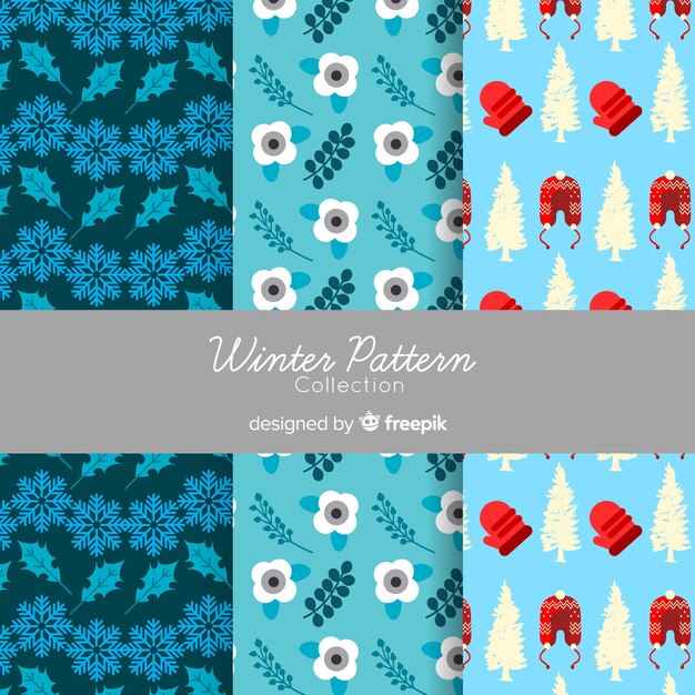 Colección de estampados de invierno