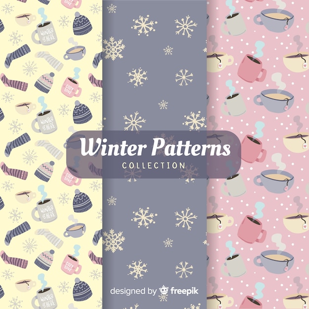 Colección de estampados de invierno