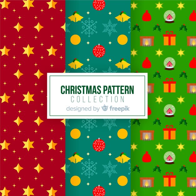 Colección estampados de navidad