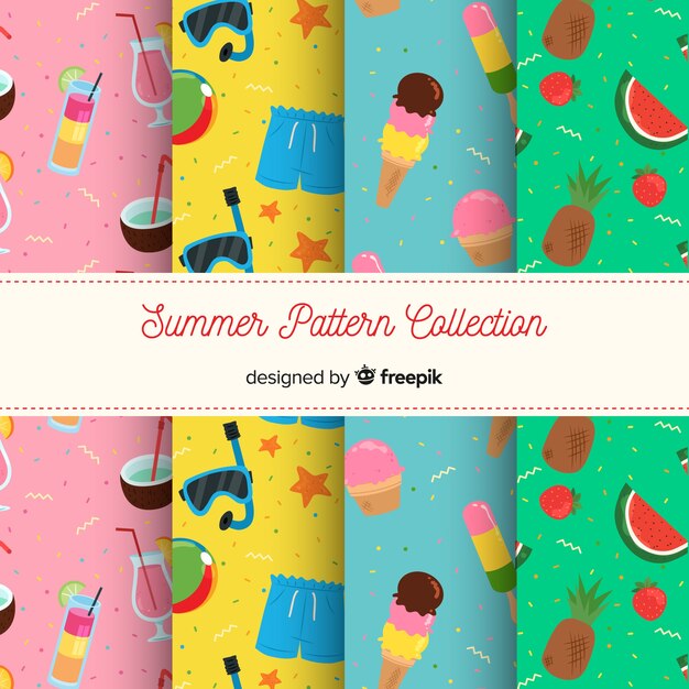 Colección de estampados de verano
