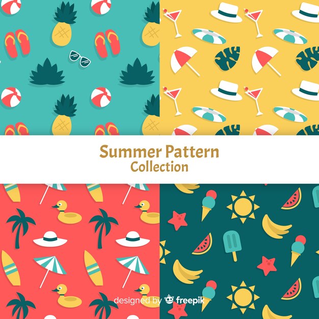 Colección de estampados de verano