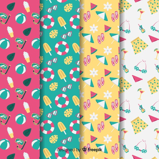 Colección de estampados de verano
