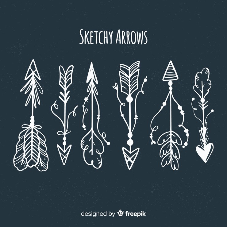 Vector gratuito colección de flechas