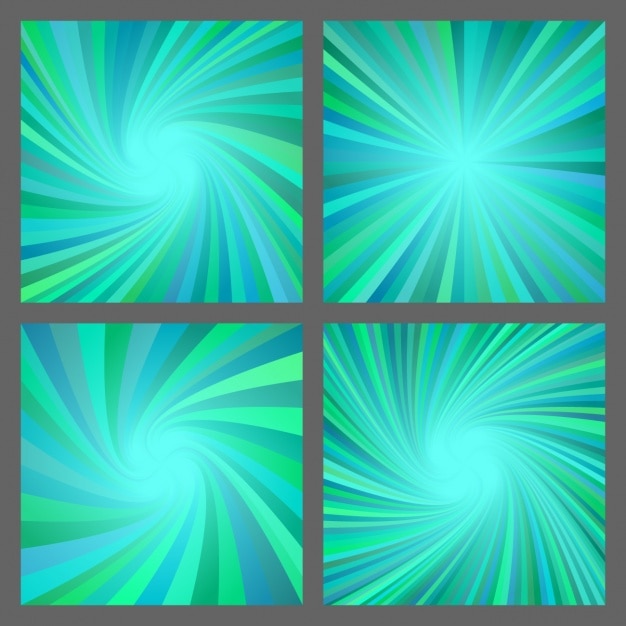 Vector gratuito colección de fondo abstracto