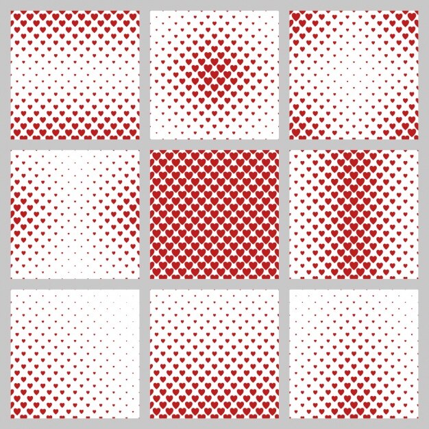 Colección de fondos abstractos