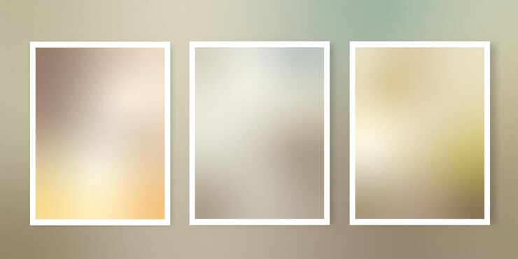 Vector gratuito colección de fondos degradados temáticos en tonos tierra