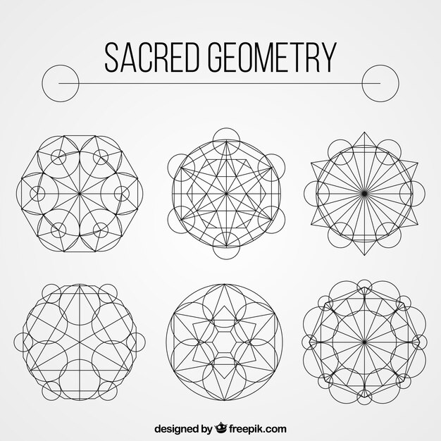 colección de forma geométrica