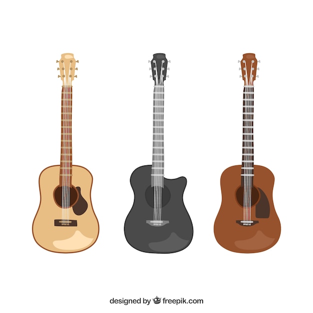 Colección de guitarra acústica