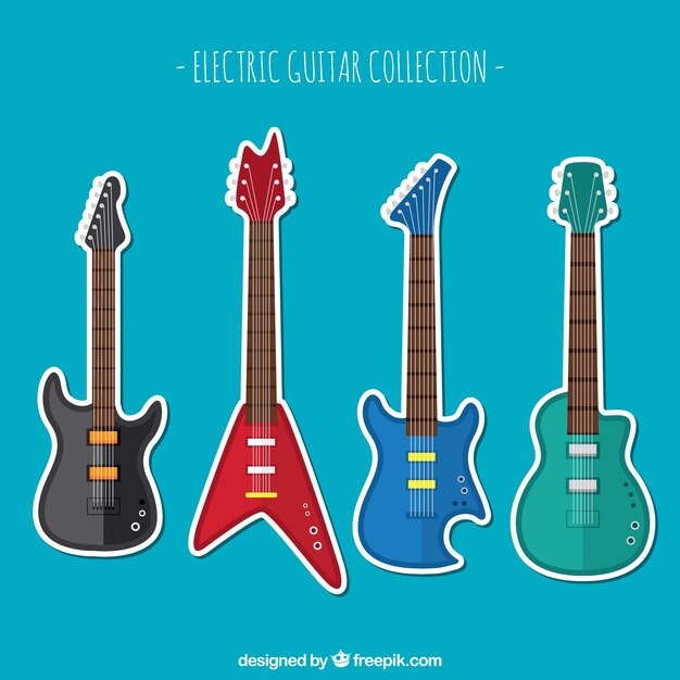 Colección de guitarra eléctrica
