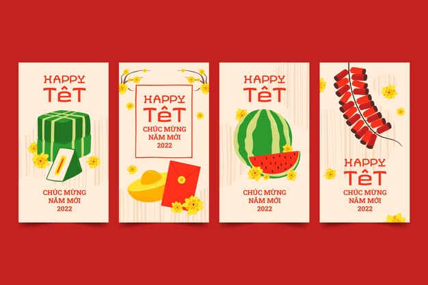 Colección de historias de instagram de flat tet