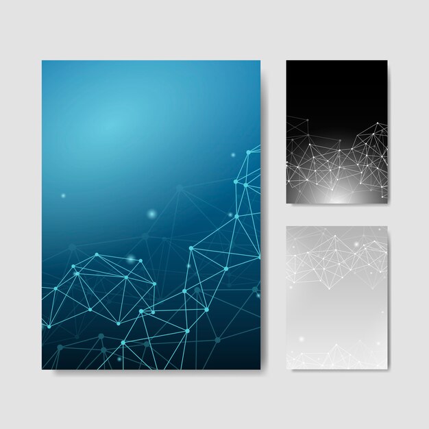 Colección de ilustración de red neuronal