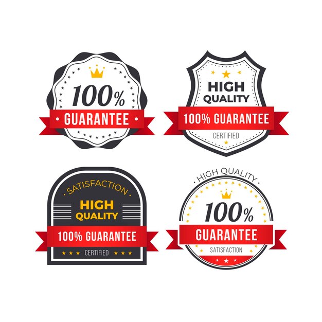 Colección de insignias 100% garantizada