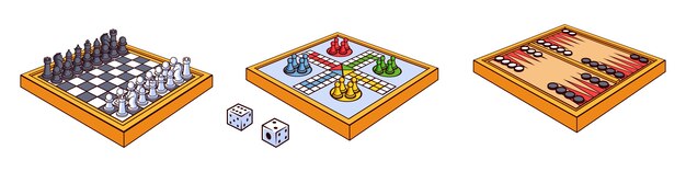 Colección de juegos de mesa