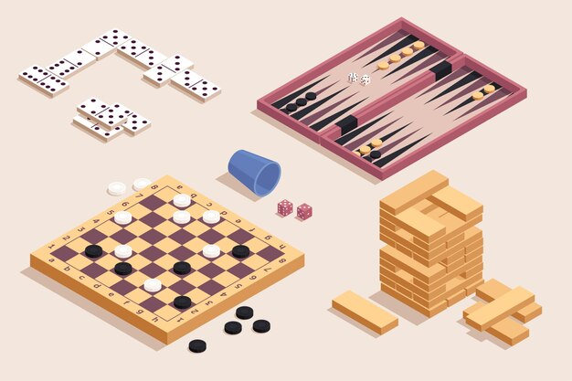 Colección de juegos de mesa