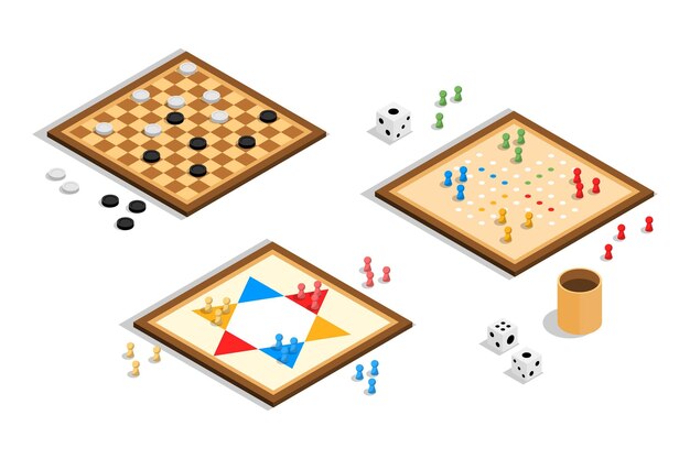 Colección de juegos de mesa