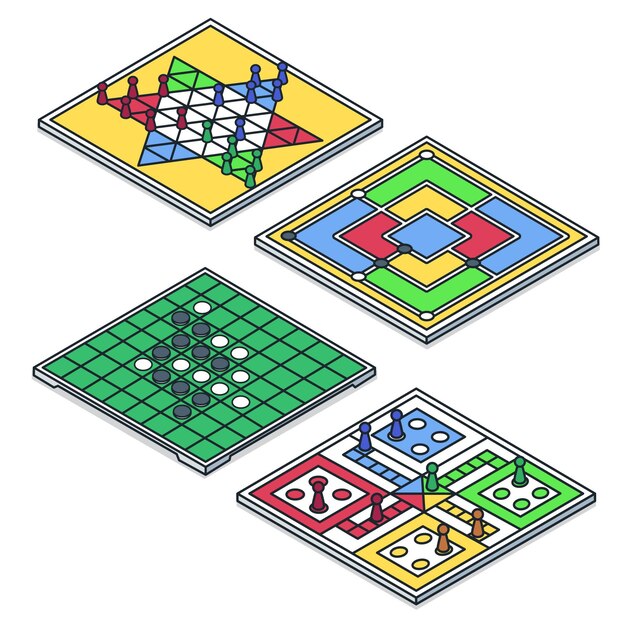 Colección de juegos de mesa