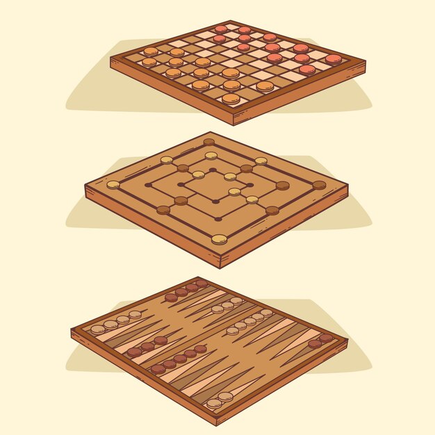 Colección de juegos de mesa