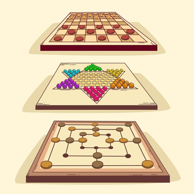 Colección de juegos de mesa