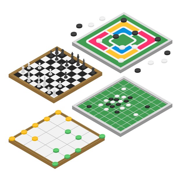 Colección de juegos de mesa