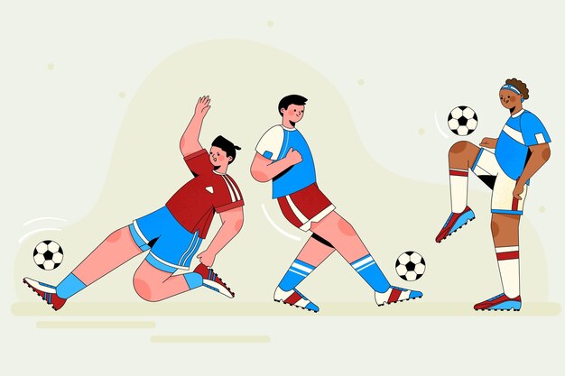 Colección de jugadores de fútbol