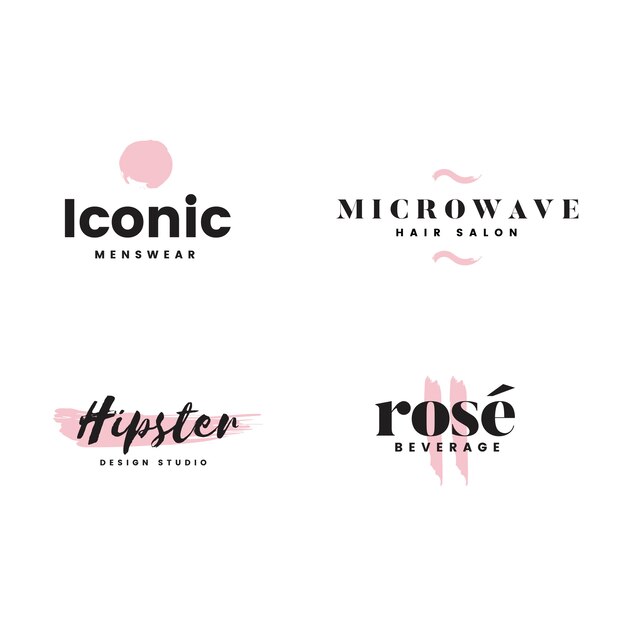 Colección de logos y vector de branding.