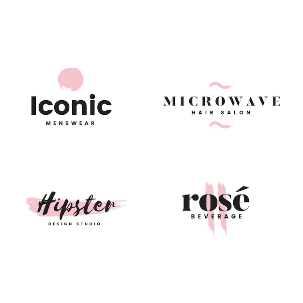 Colección de logos y vector de branding.