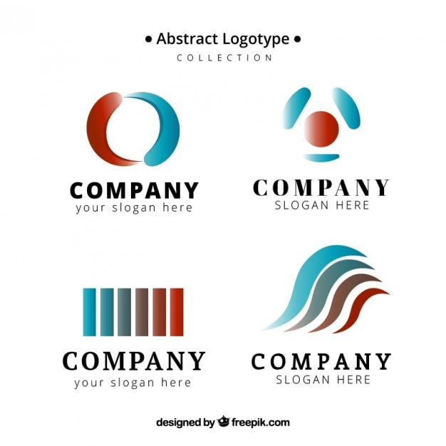 Colección de logotipos abstractos