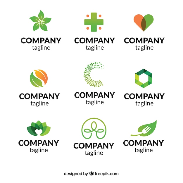 Colección de logotipos de compañía