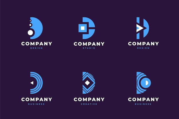 Colección de logotipos D