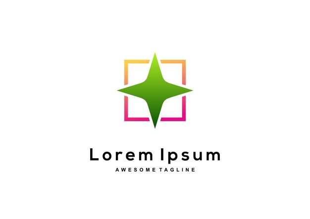 colección de logotipos degradados