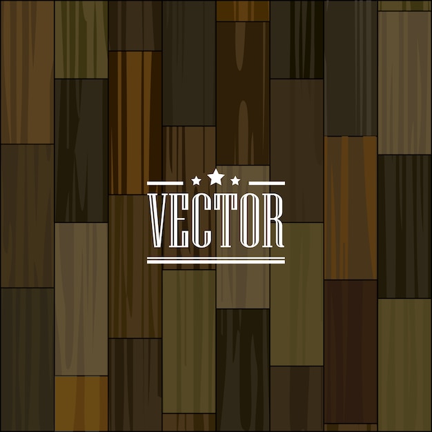 Vector gratuito colección de madera multicolor