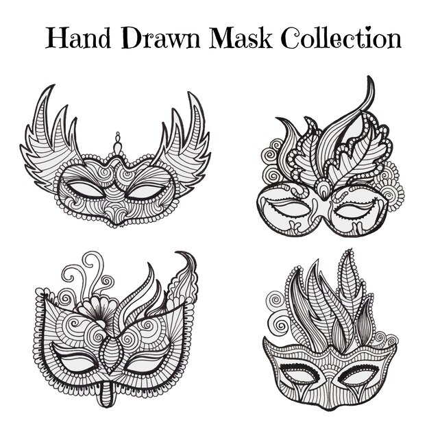 Colección de máscaras bonitas