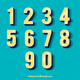 Imágenes de Numeros 3d | Vectores, fotos de stock y PSD gratuitos
