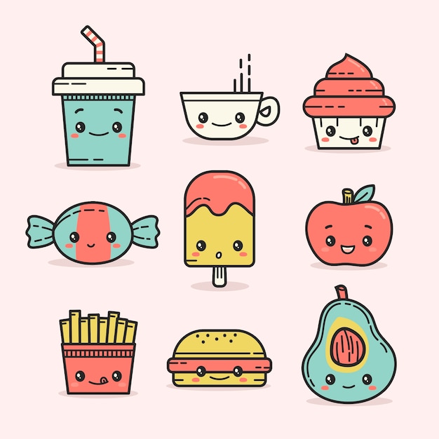 Página 2 | Imágenes de Dibujos Kawaii Comida - Descarga gratuita en Freepik