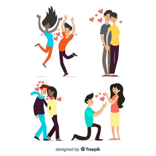 Colección parejas san valentín