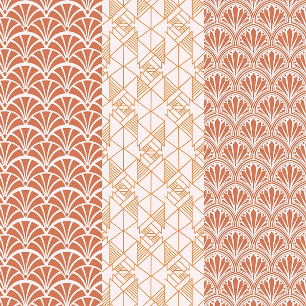 Colección de patrones art deco