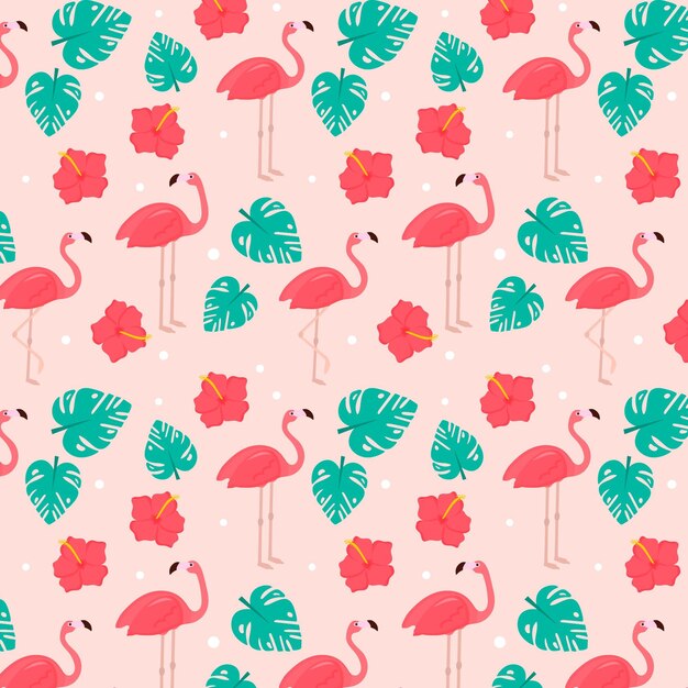 Colección de patrones de flamencos