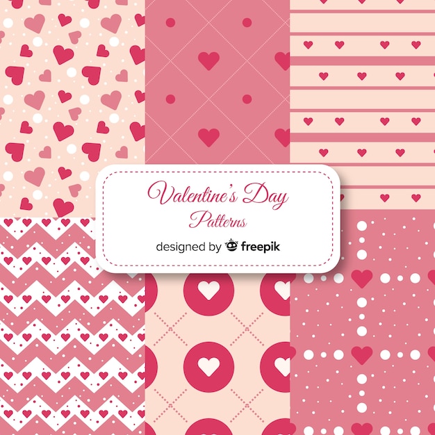 Colección de patrones de San Valentín