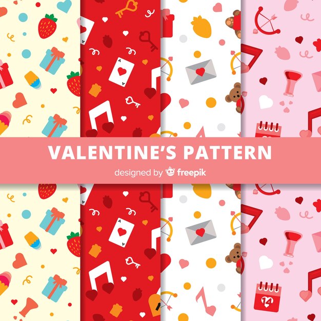 Colección de patrones de San Valentín