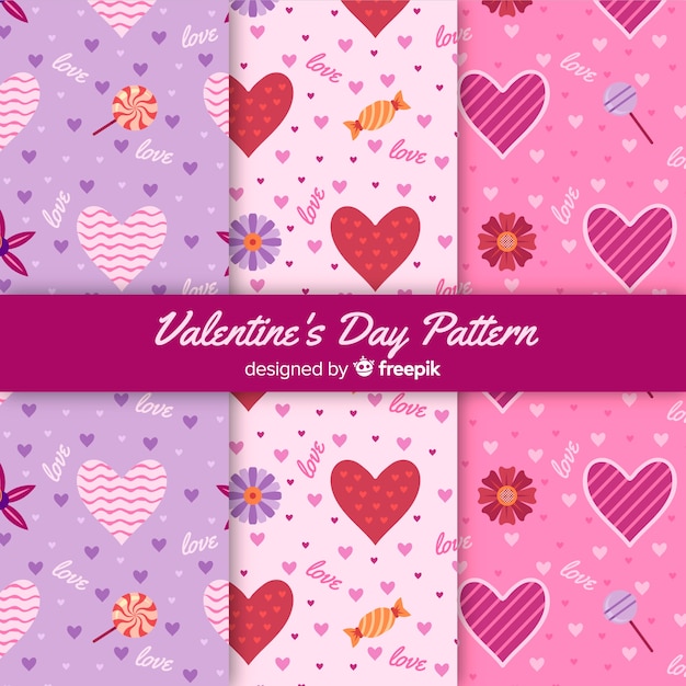 Colección de patrones de San Valentín