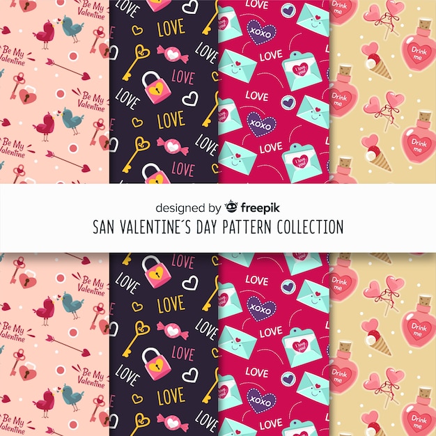 Colección de patrones de San Valentín