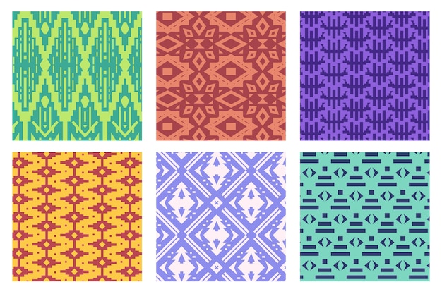 Colección de patrones Songket