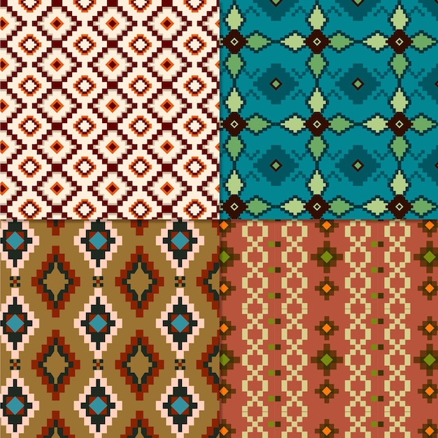 Colección de patrones Songket