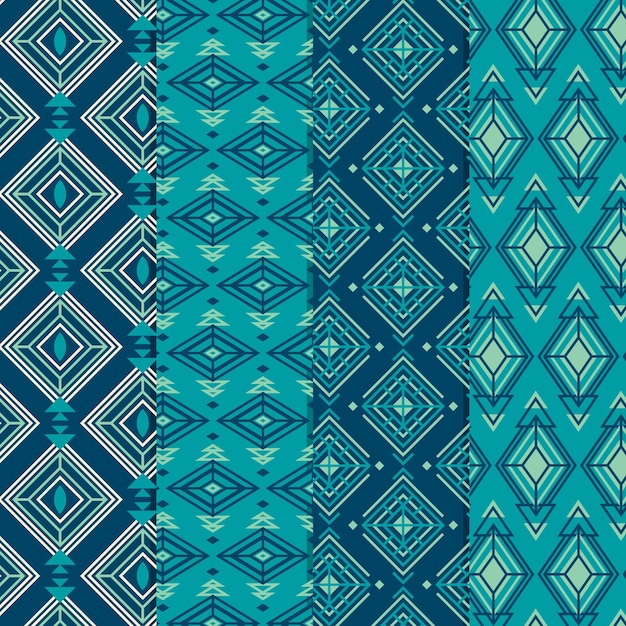 Colección de patrones Songket