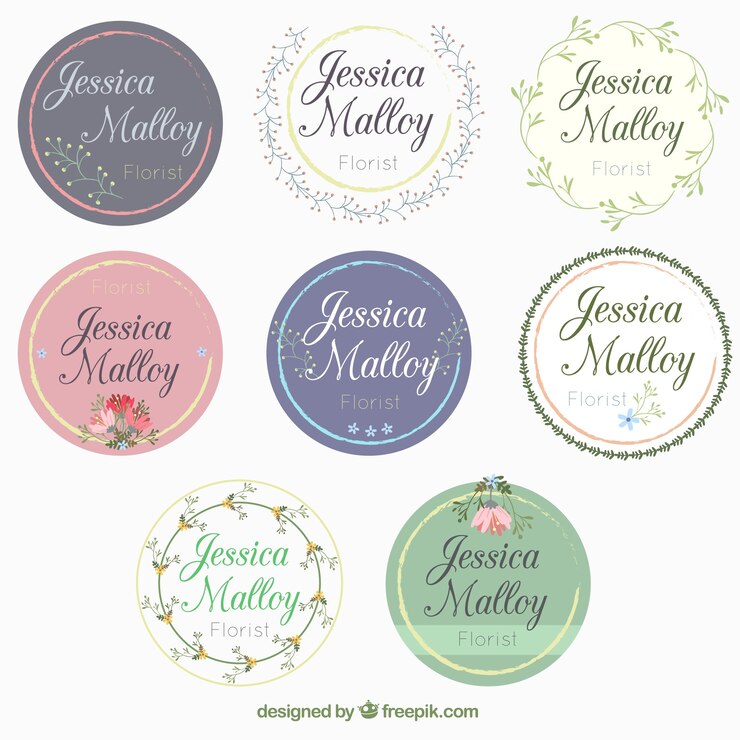 Vector gratuito colección de pegatinas bonitas de boda