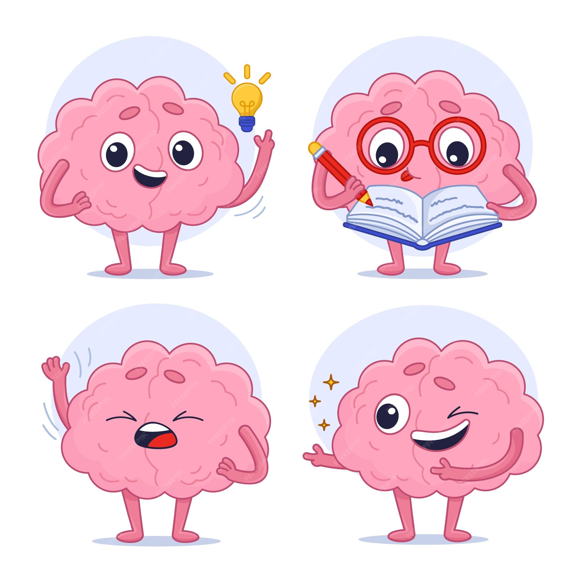 Imágenes de Dibujos Animados Cerebro - Descarga gratuita en Freepik